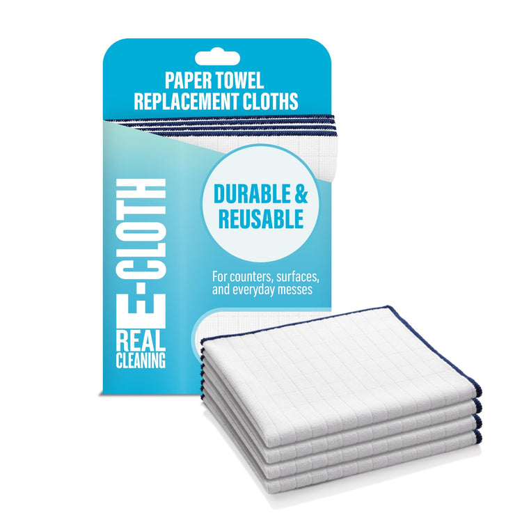 Reusable Paper Towels Replacement Cloths (4 Count)