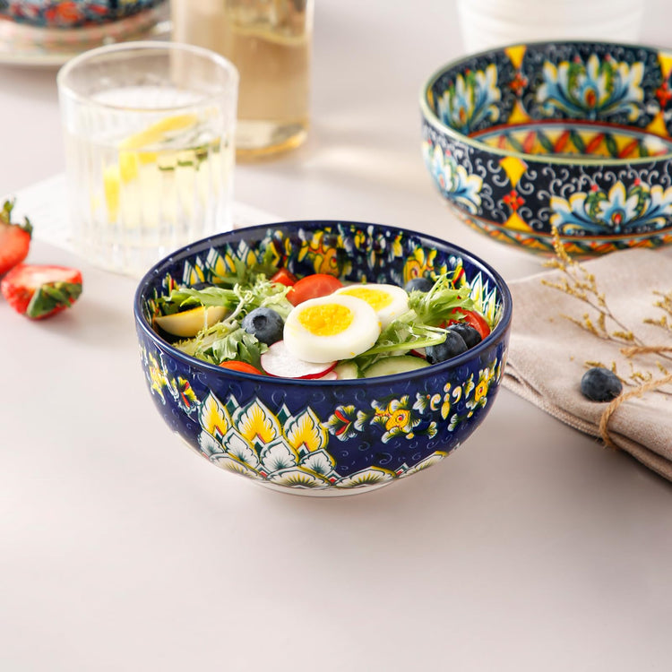 SIMI 28 oz Cereal Bowls Set of 6 (6 Count)