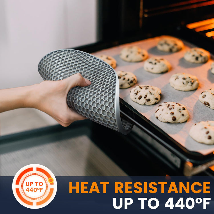 Silicone Trivet Mats 4 Heat Resistant Pot Holders Multipurpose Non