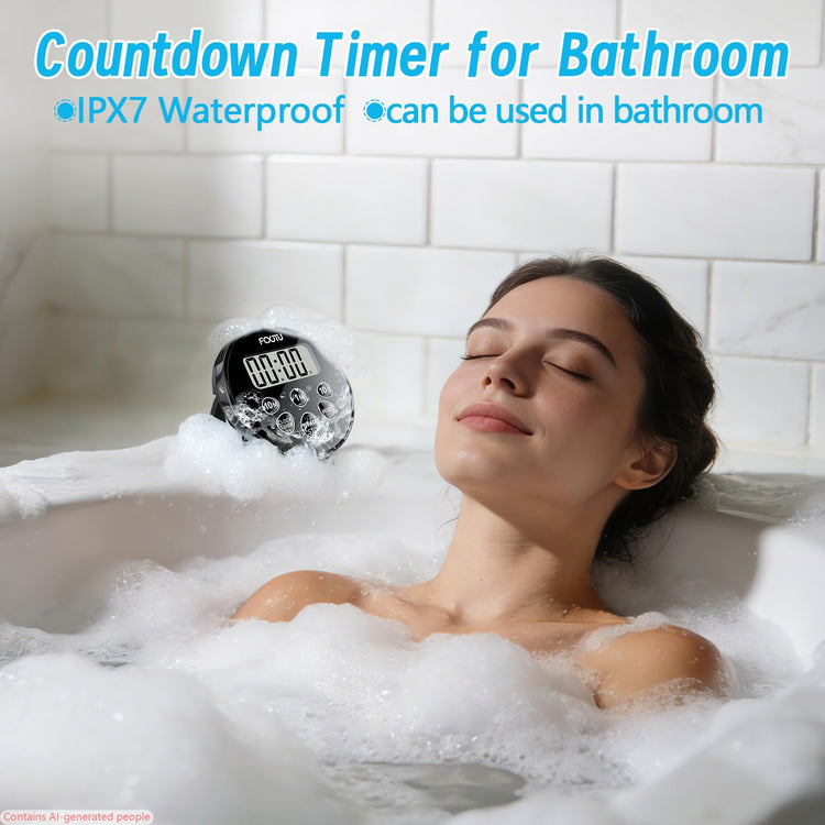 Digital Waterproof Shower Timer