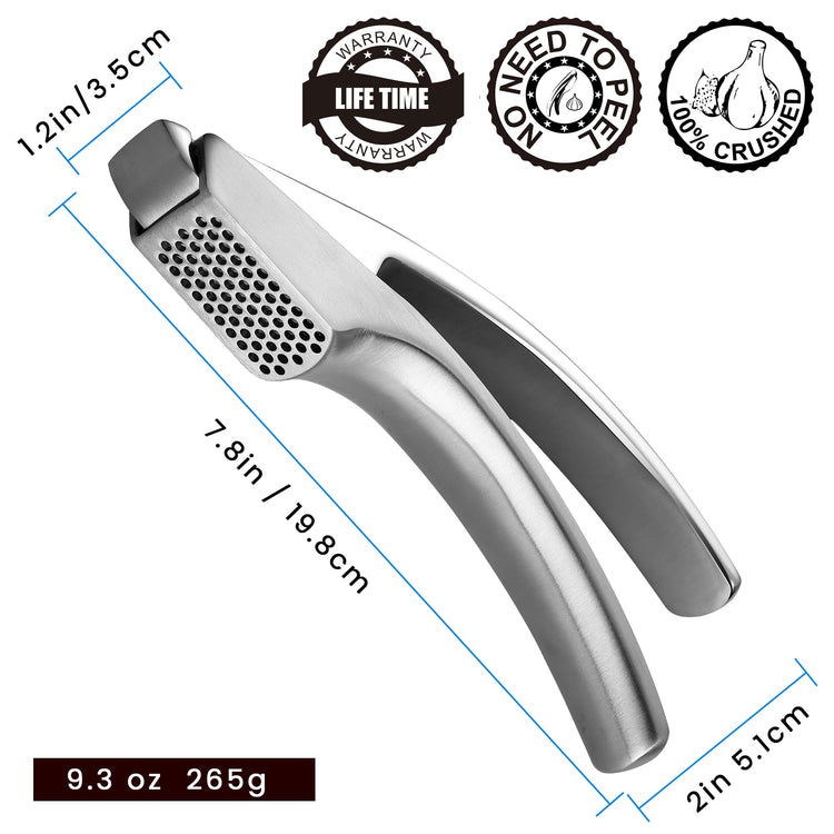 Lifetime Replacement Garlic Press