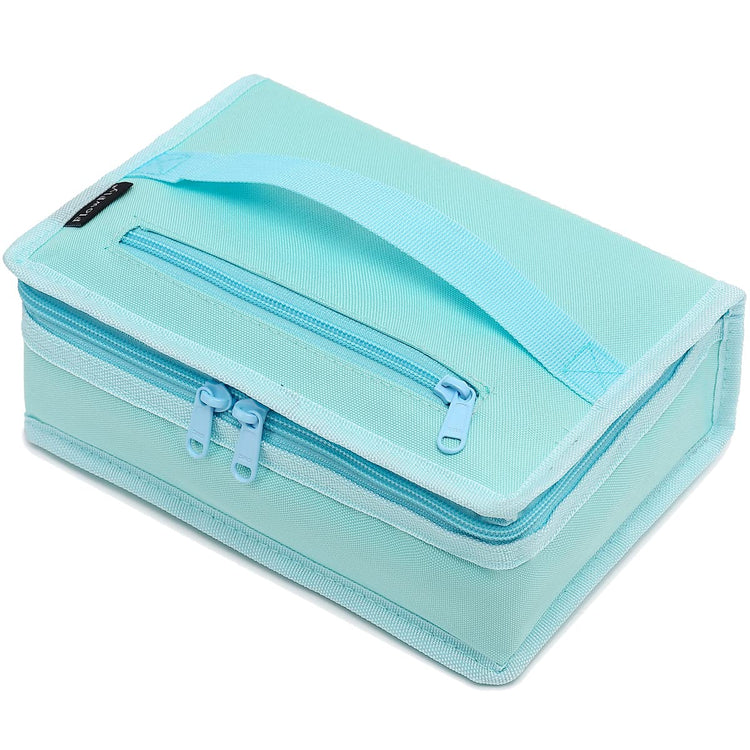 Small Insulated Lunch box Portable Soft Bag Mini Cooler Thermal Meal Tote Kit with Handle for Work & School