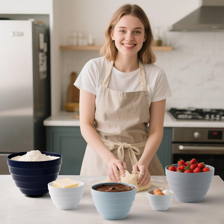Mixing Bowls with Lids (5 Count)