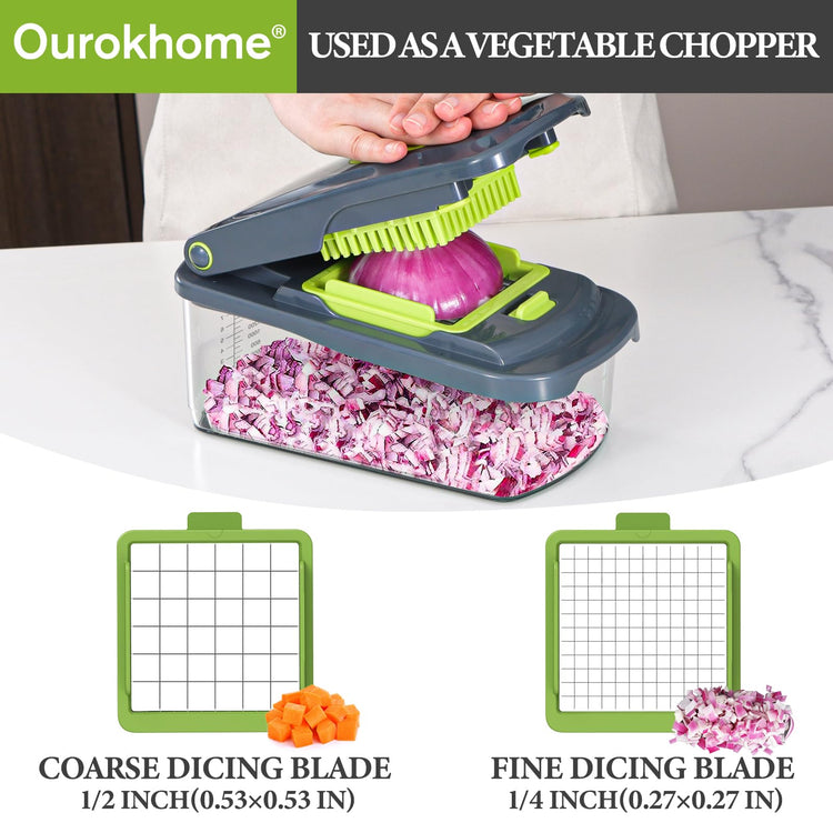 Onion Chopper Dicer with Container