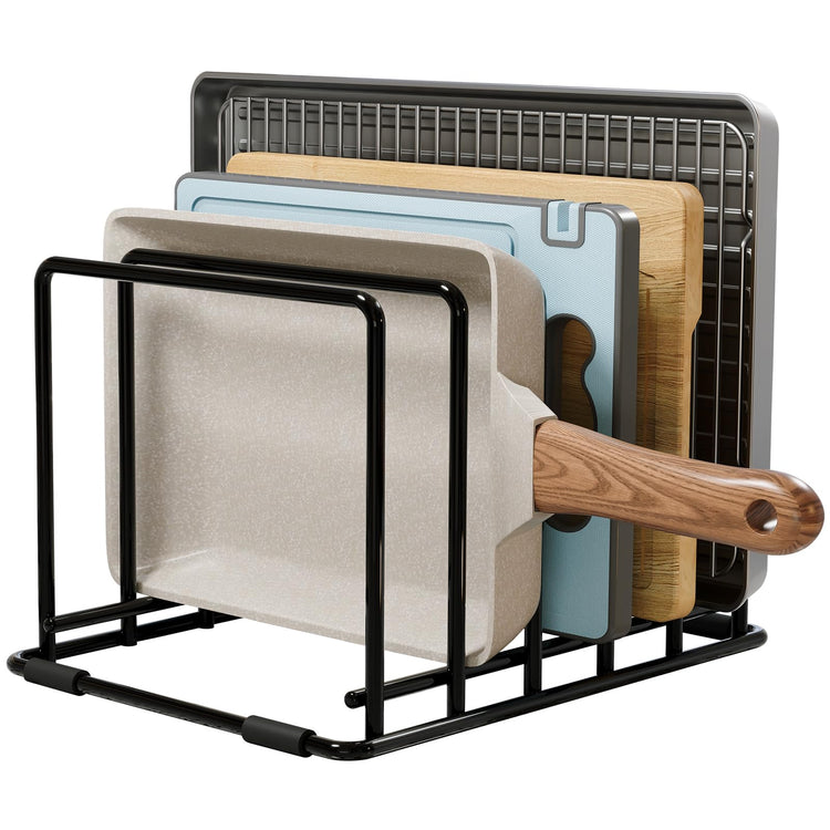 Kitchen Pan Organizer and Pot Rack