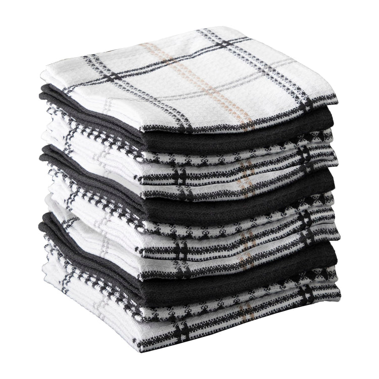 Premium Waffle Dish Cloths (12 Count)