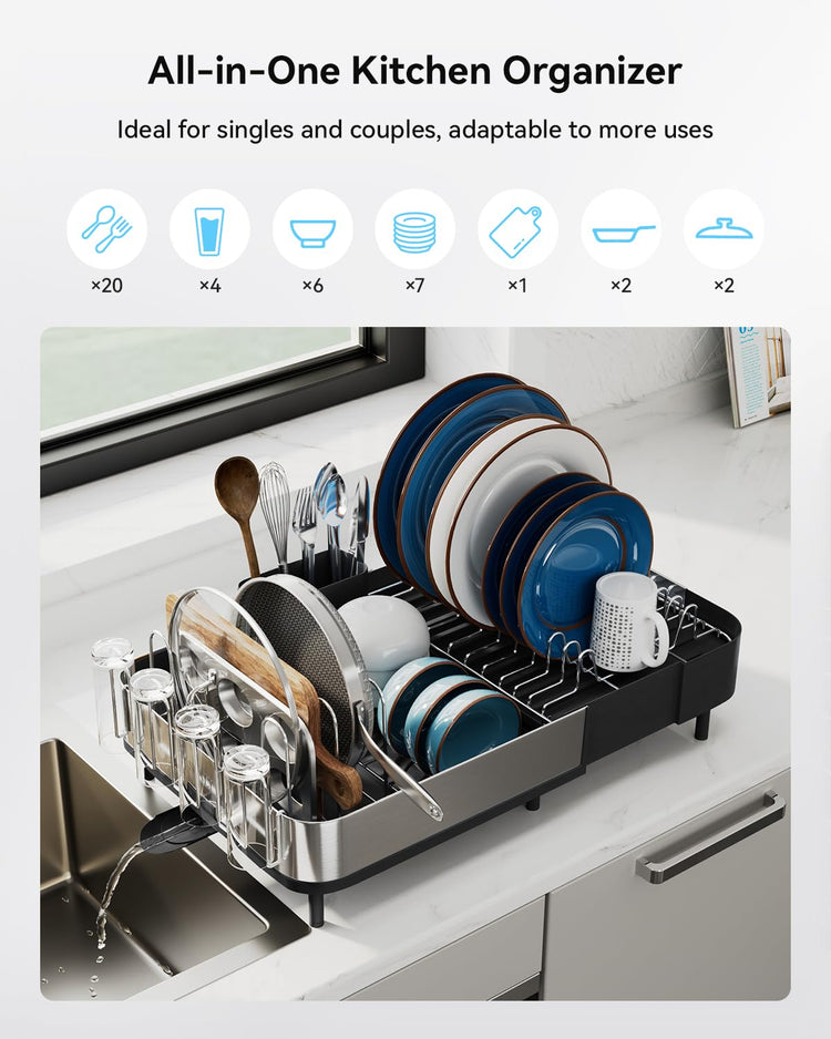 Expandable Dish Drying Rack