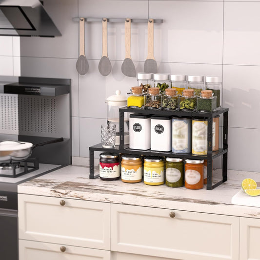 Heavy Duty Adjustable Metal Shelf Organizer