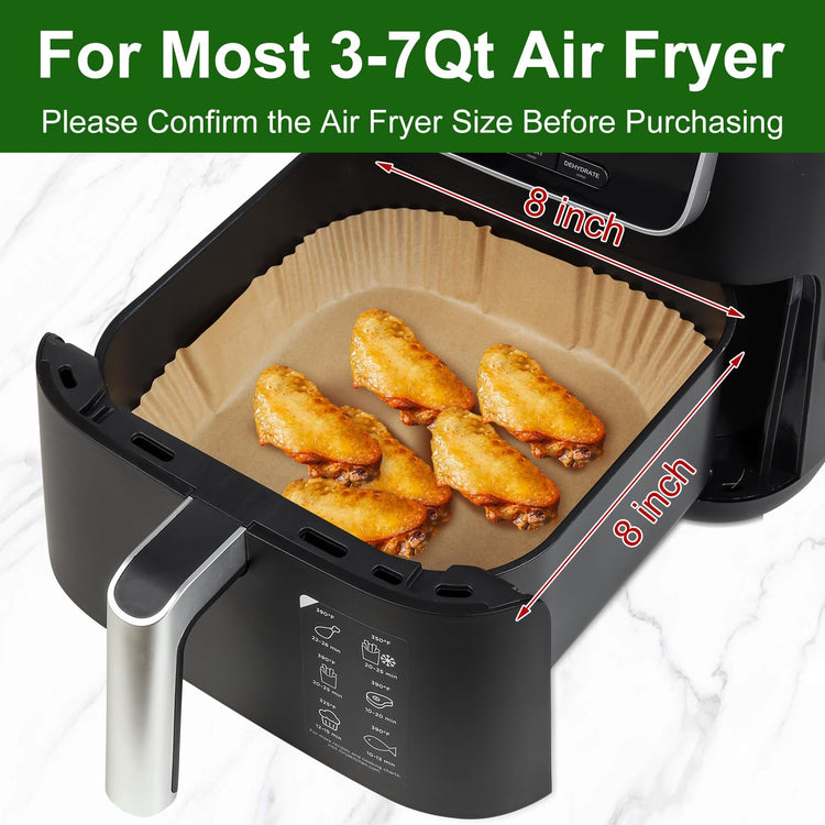 Air Fryer Disposable Paper Liner for Ninja Air Fryer Pro AF141 (125 Count)