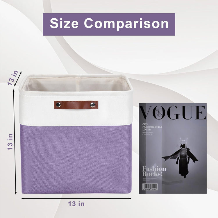 13x13 Cube Storage Bins (4 Count)
