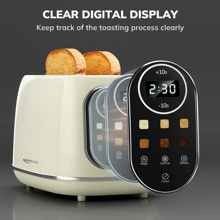 Smart Touch Screen Toaster 2 Slice