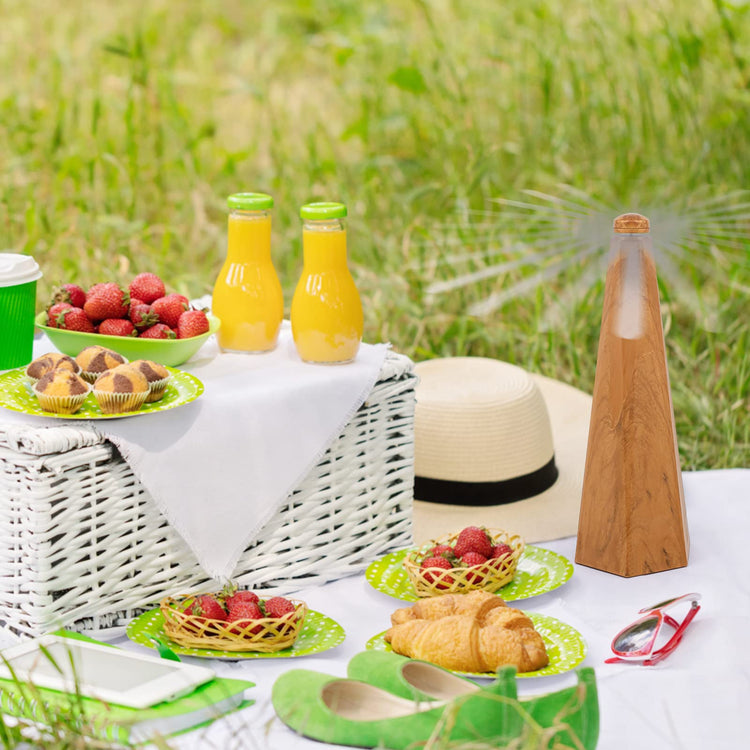 Portable Fly Fans for Tables to Keep Your Food (4 Count)