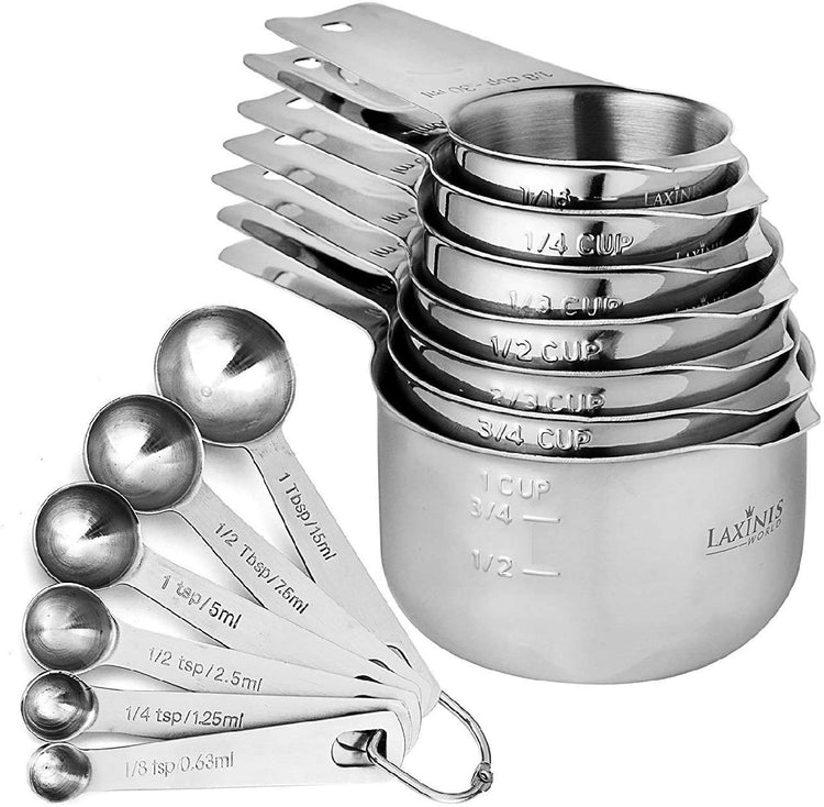 Measuring Cups and Spoons Set