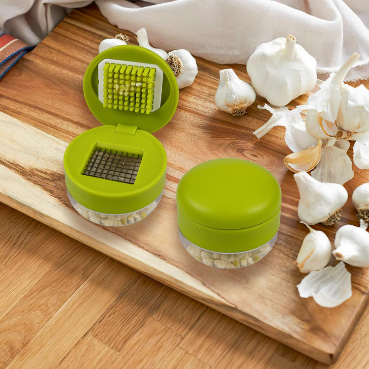 2 Pcs Garlic Press Stainless Steel (2 Count)