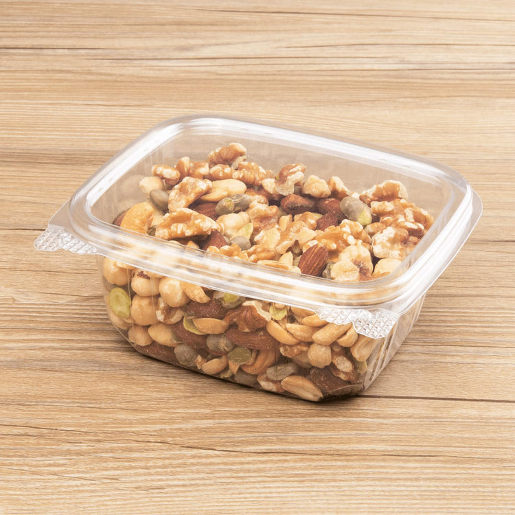 PET Hinged Deli Containers with Lids (200 Count)