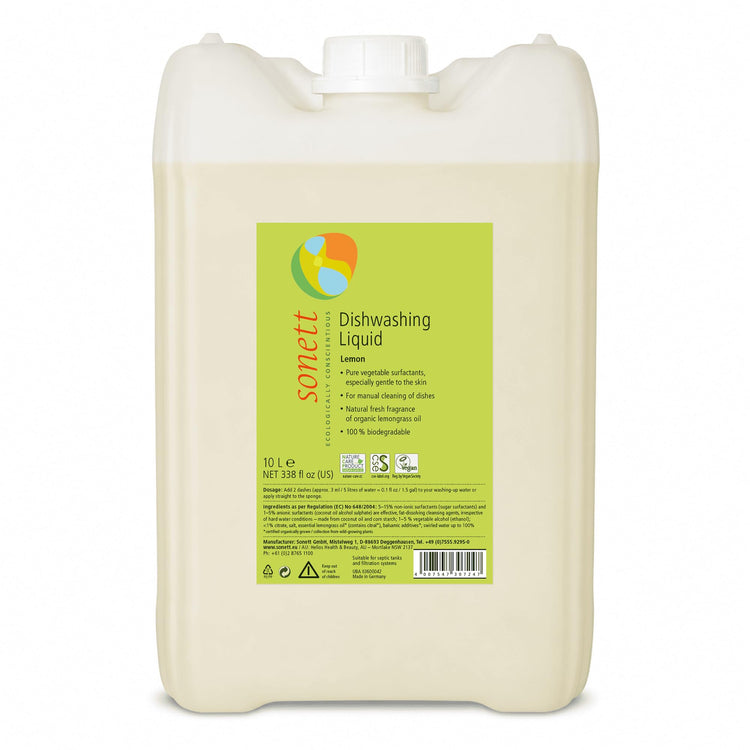 Organic Dishwashing Liquid Lemon 100% Biodegradable