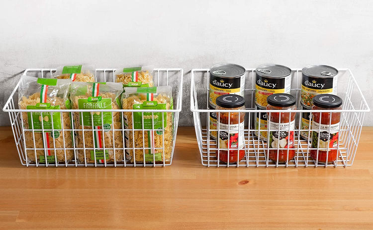 Wire Storage Baskets (6 Count)