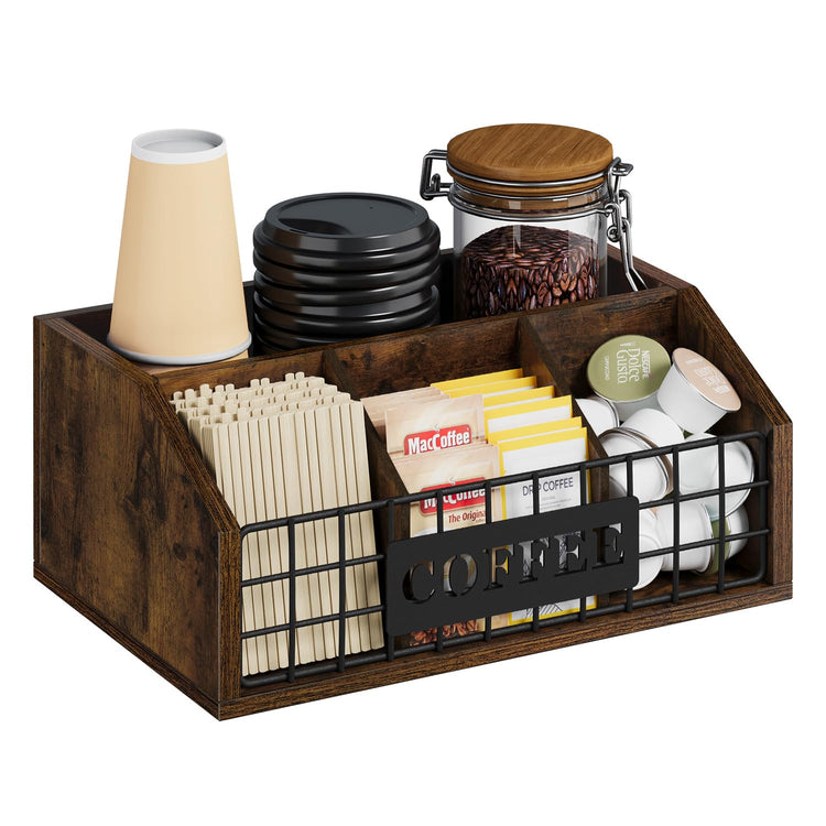 Coffee Station Organizer for Countertop