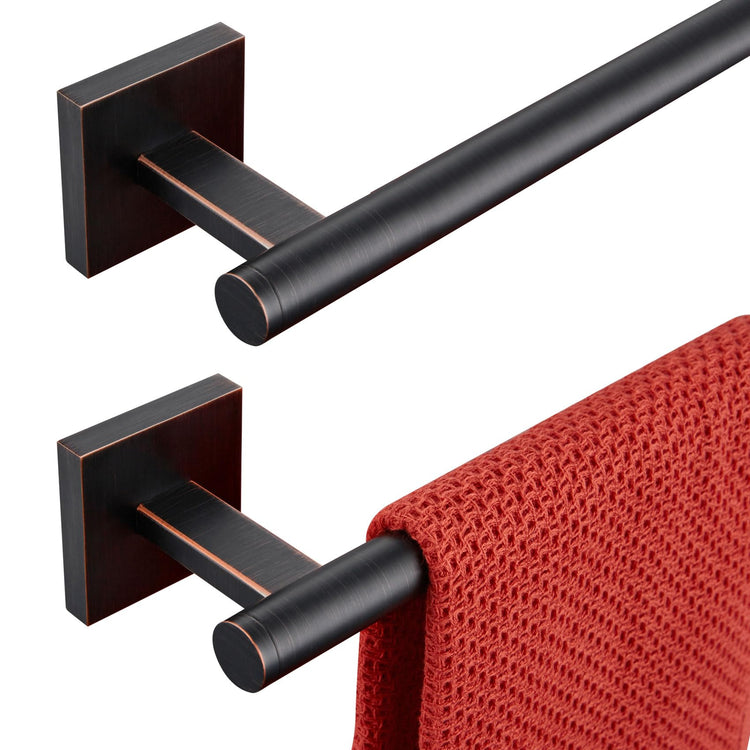 Bathroom Towel Bar Bath Towel Holders for Toilet Kitchen Cabinet Wall Mount 24 Inch