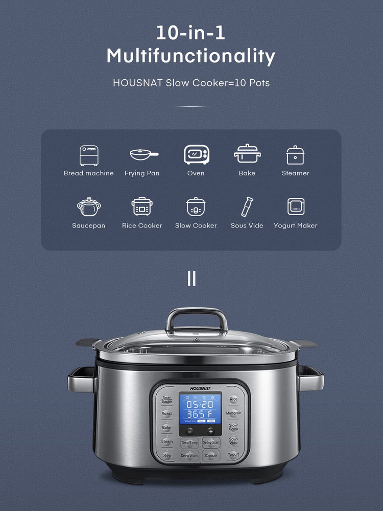 Slow Cooker 6 Quart 10