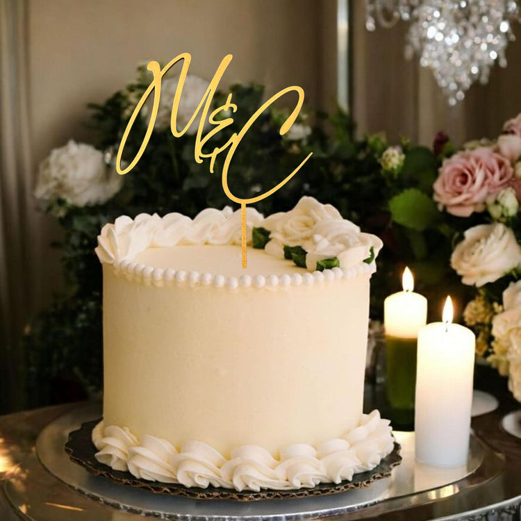 Personalized Wedding Cake Topper