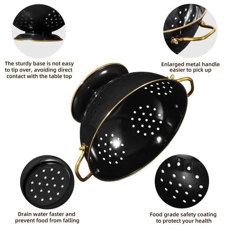 Metal Colander 2 Pack (2 Count)