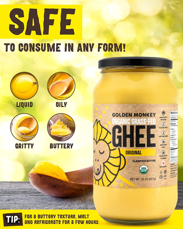 Organic Ghee Butter (32 Ounce)