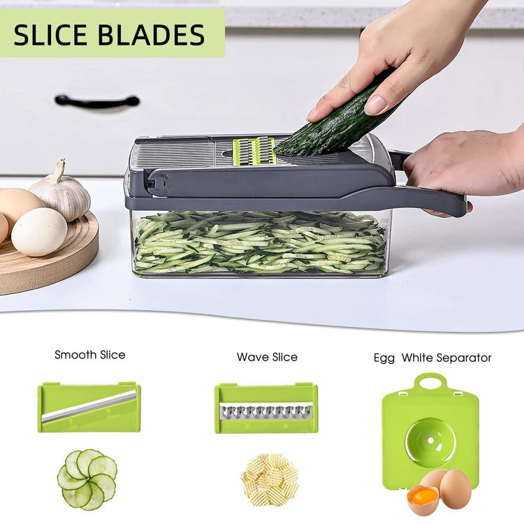Vegetable Chopper with Container 13