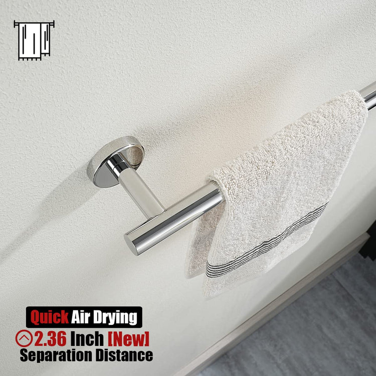 Chrome Towel Bar (2 Count)
