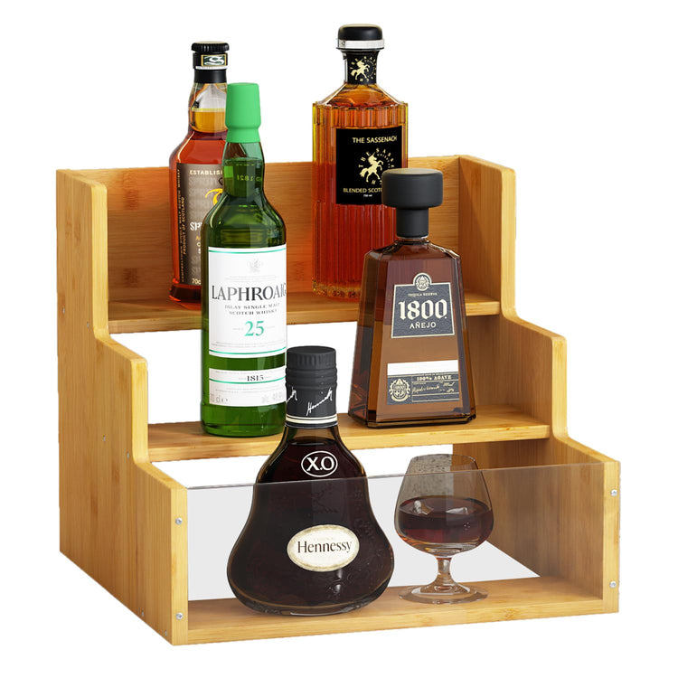 Liquor Bottle Display Shelf Bar Shelves