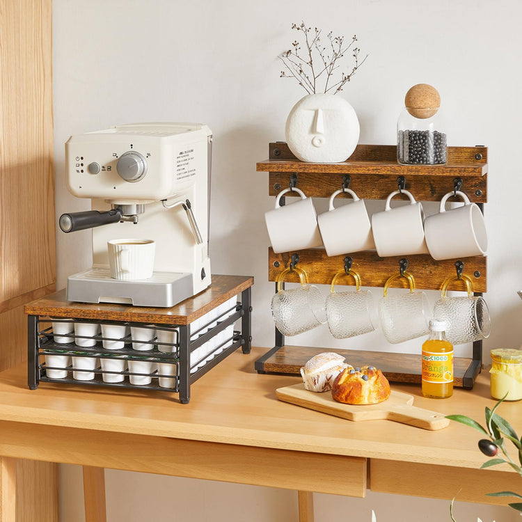 2 Tier Coffee Pod Drawer Holder for K Cup
