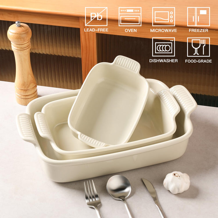 Sweejar Baking Pans Set (3 Count)