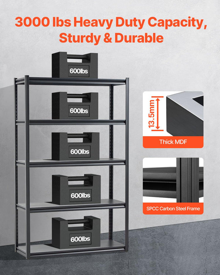 Storage Shelves (5 Count)