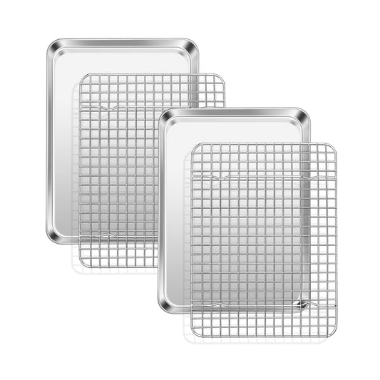 Cookie Sheets with Cooling Racks (2 Count)