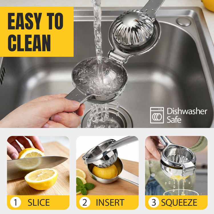 Heavy Duty Stainless Steel Lemon Squeezer