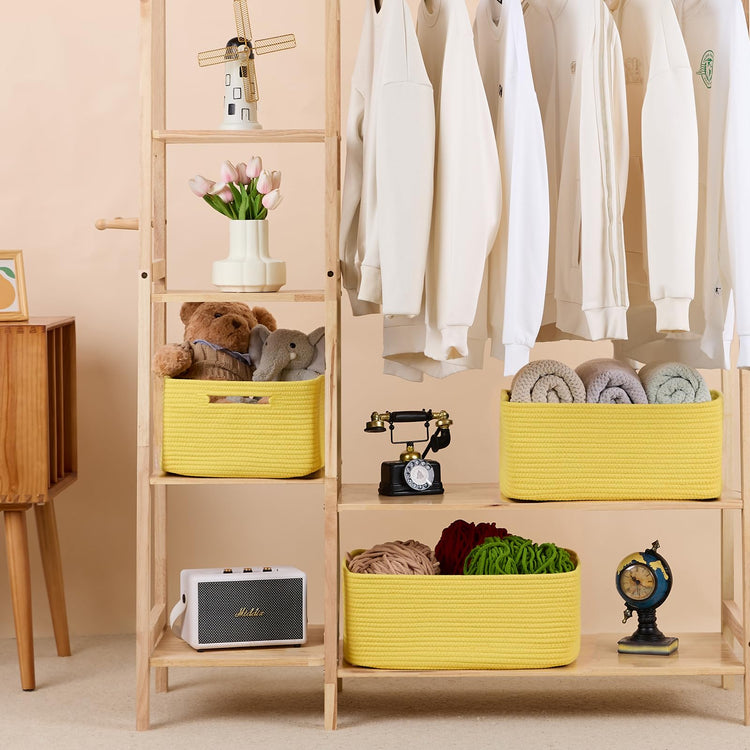 Large Storage Baskets for Organizing (4 Count)