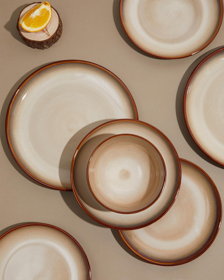 Stoneware Dinnerware Sets for 6
