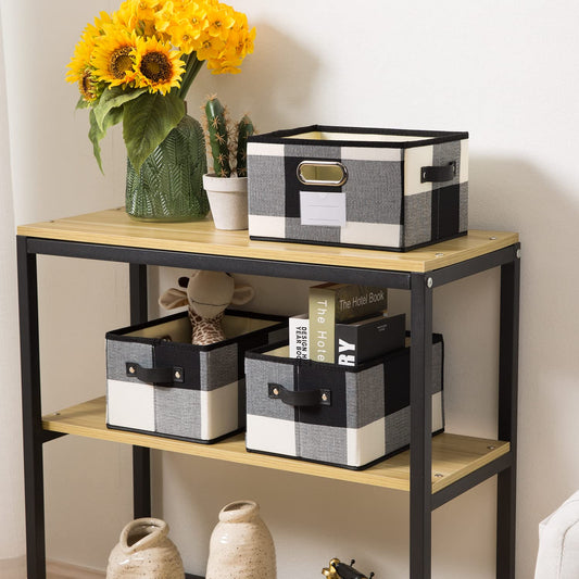 Fodable Storage Bins for Closet [3 (3 Count)
