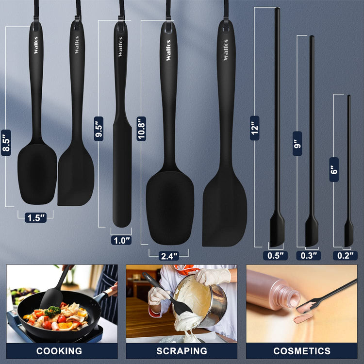 Silicone Spatula Set of 8 (8 Count)
