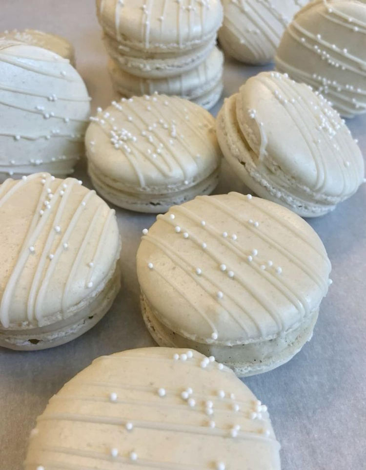 Edible White Pearl Sugar Sprinkles 3.9 oz (3.9 Ounce)