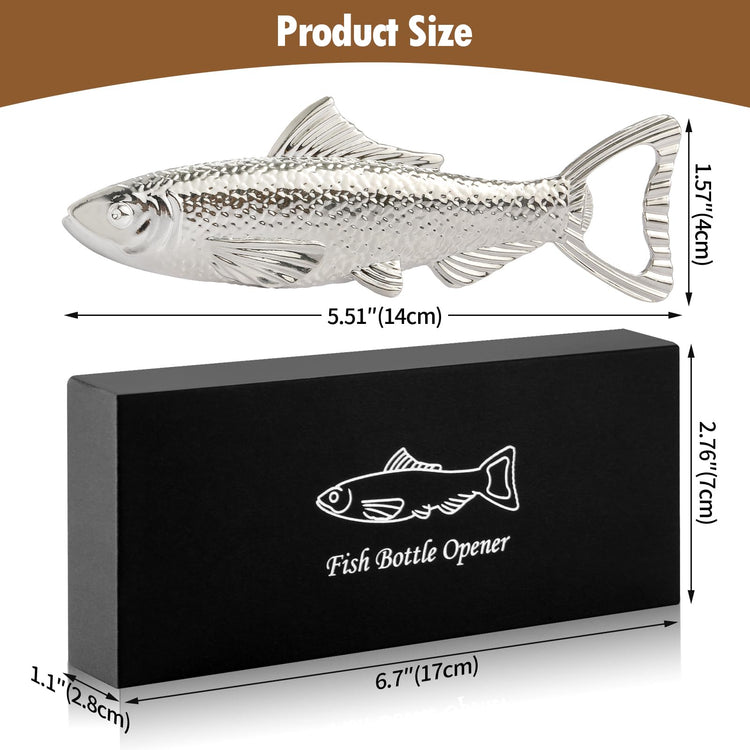 Fish Gifts for Men Fish Beer Bottle Opener