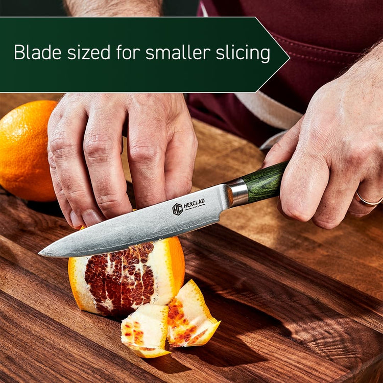 5" Japanese Damascus Stainless Steel Utility Knife