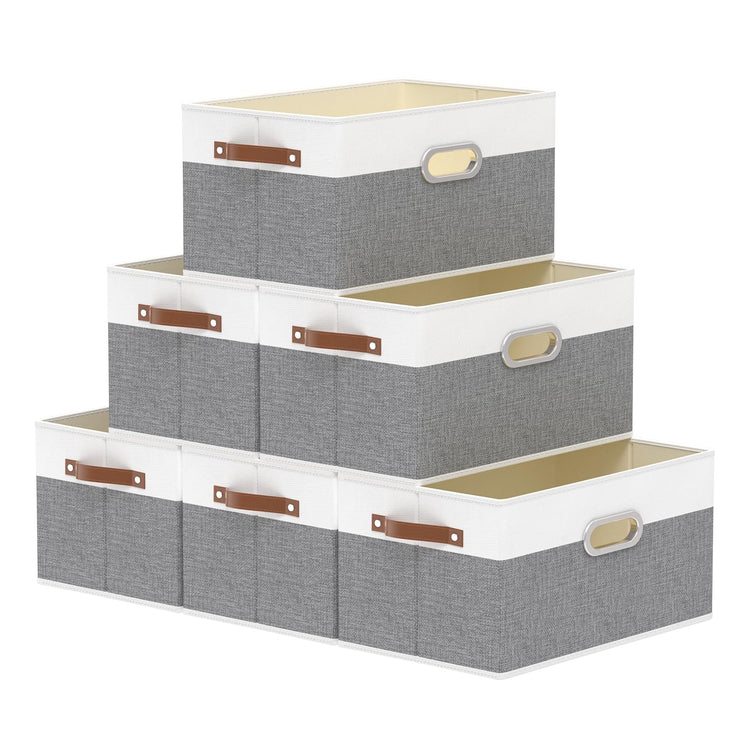 Collapsible Fabric Storage Bins