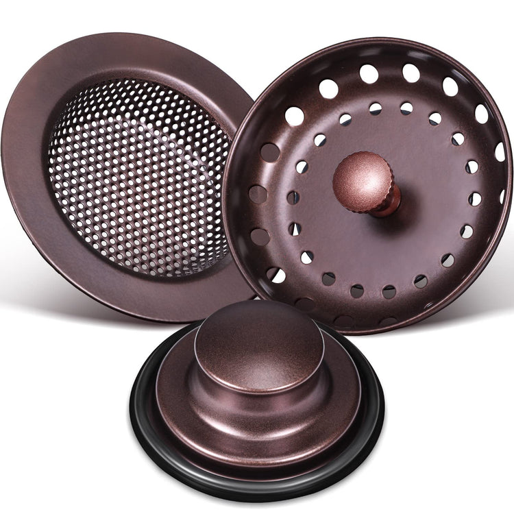 3 Pcs Sink Plug Stopper Disposal Drain Strainer (3 Count)