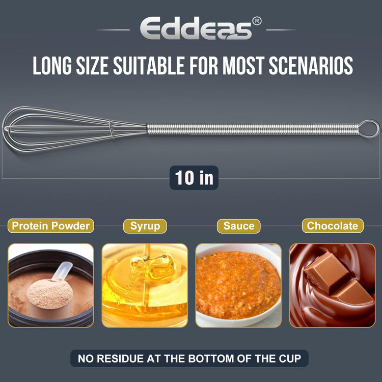 Long Mini Whisks Stainless Steel