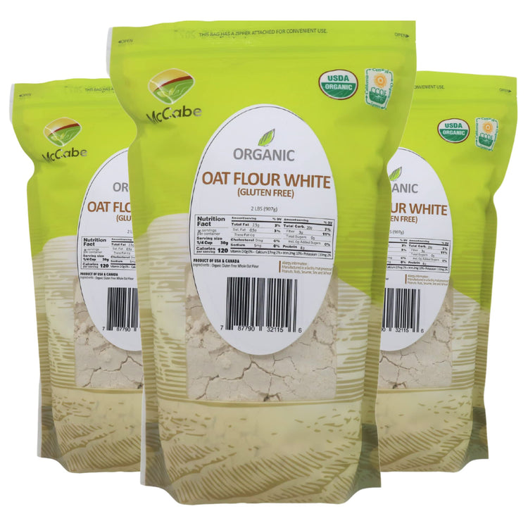 Organic Oat Flour White (96 Ounce)