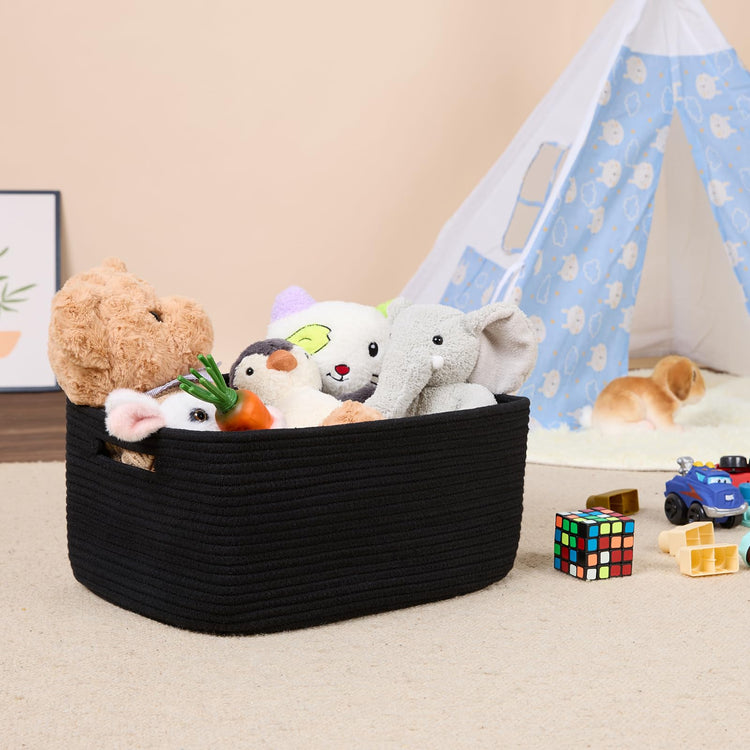 Large Storage Baskets for Shelves (2 Count)