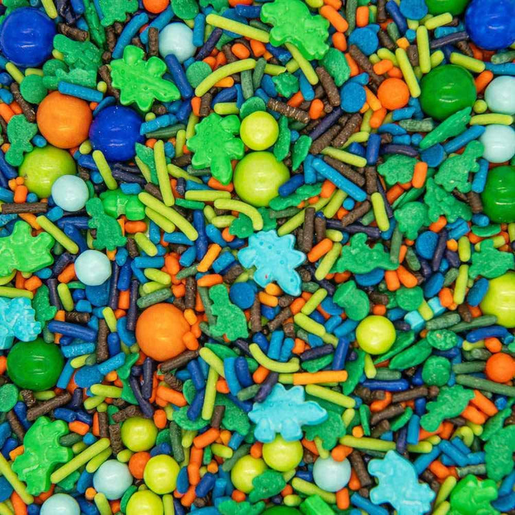 Dinosaur Sprinkles for Cupcakes Cake Decorating (4 Ounce)