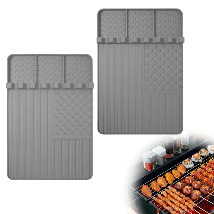 2 PCS Silicone Grill Mat Compatible with Blackstone (2 Count)