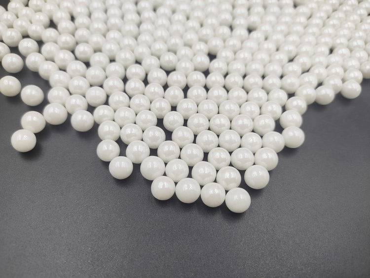 Edible White Pearl Sugar Sprinkles 3.53 oz (3.5 Ounce)